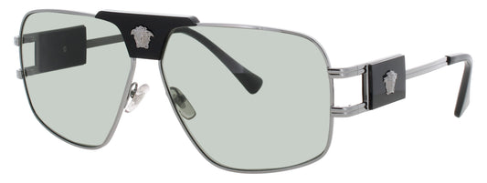 VERSACE 0VE2251 Frame GUNMETAL Lens GREEN