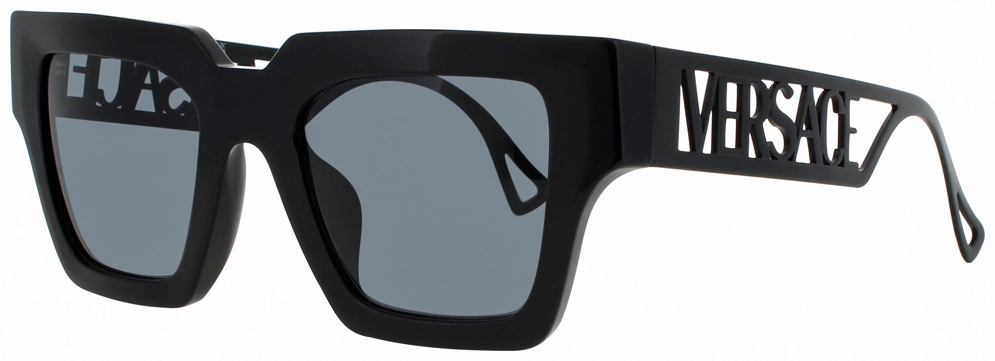 VERSACE 0VE4431F Frame BLACK Lens DARK GREY