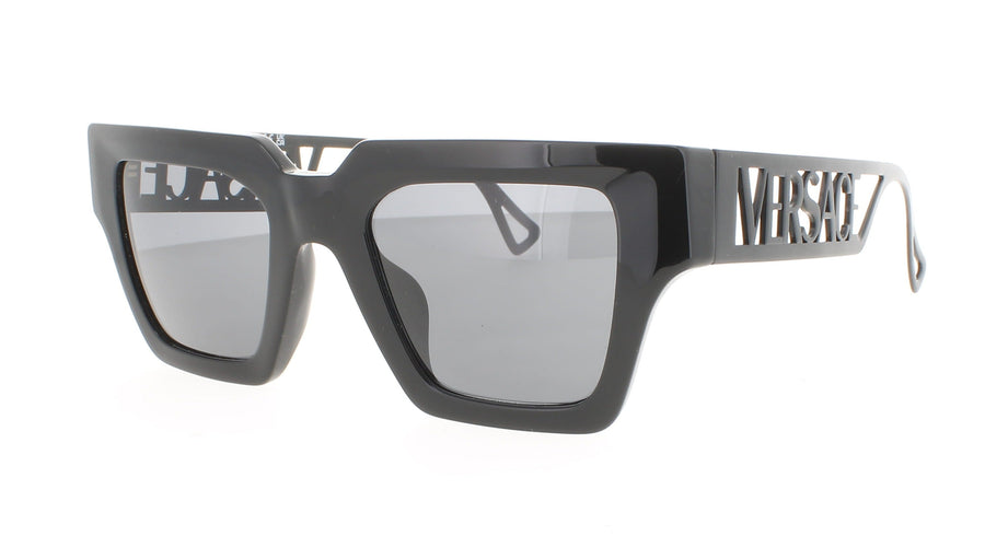 VERSACE 0VE4431F Frame BLACK Lens DARK GREY