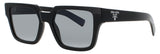 PRADA 03ZS Frame SHINY BLACK Lens GREY GRADIENT