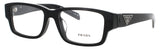 PRADA PR 07ZVF Frame BLACK Lens DEMO