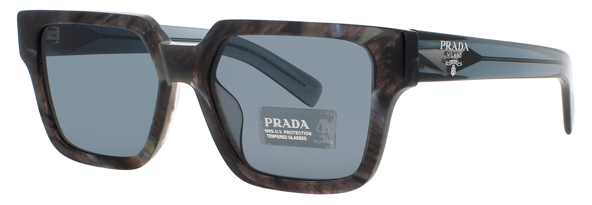 PRADA 03ZSF Frame STONE Lens GREY TINY