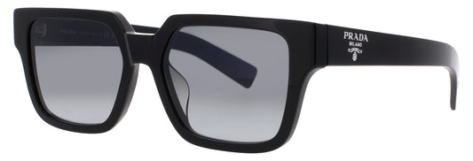 PRADA  PR-03ZSF Frame BLACK MARBLE Lens GREY