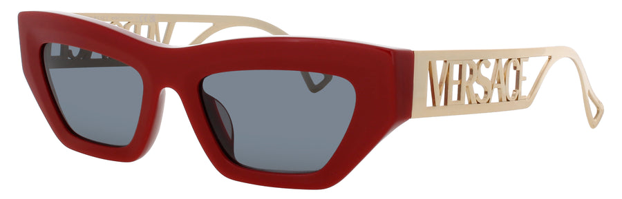 VERSACE 0VE4432U Frame RED Lens SMOKE