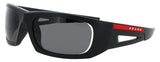 PRADA PS 02YS Frame BLACK Lens DARK GREY