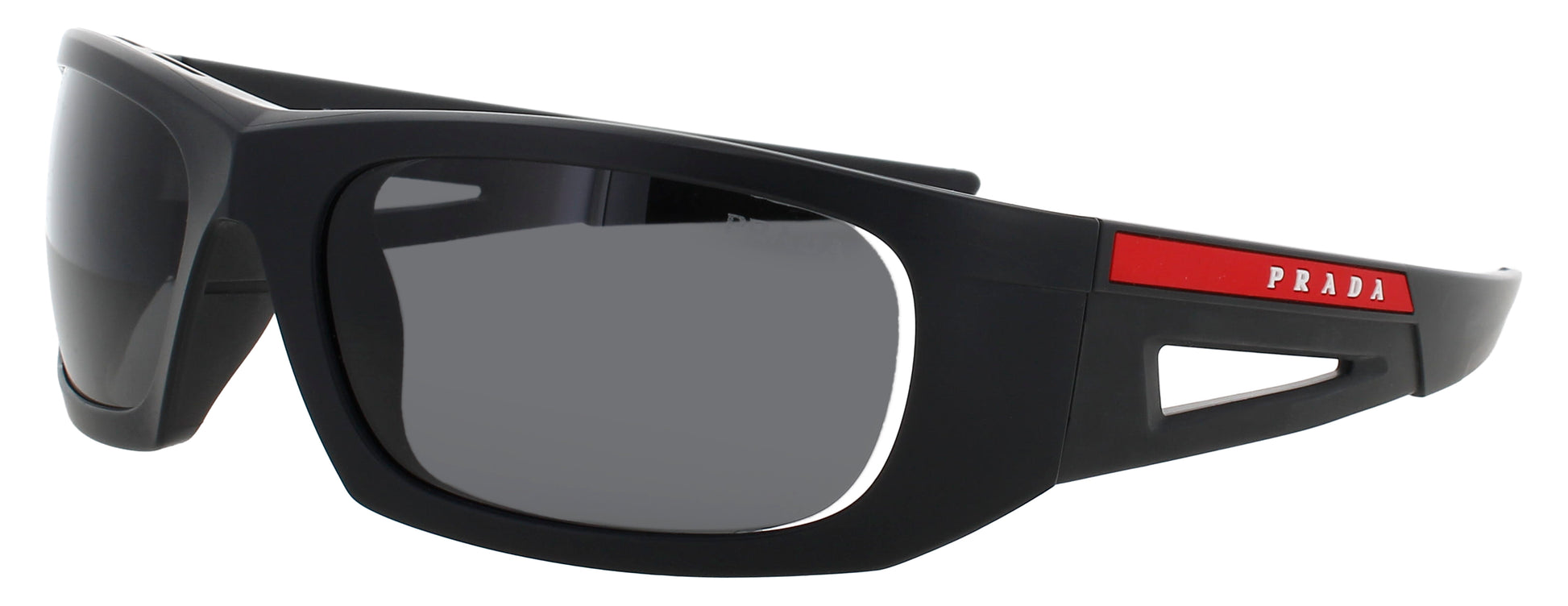 PRADA PS 02YS Frame BLACK Lens DARK GREY