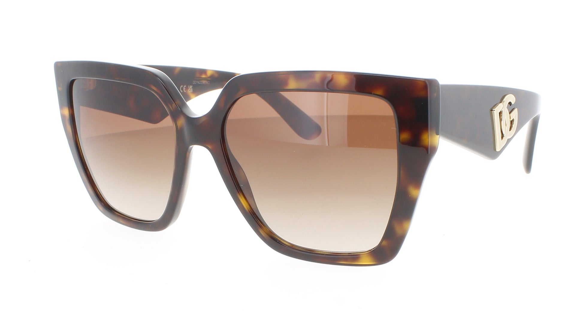 DOLCE & GABBANA 0DG4438 Frame HAVANA Lens BROWN GRADIENT