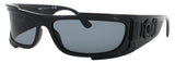 VERSACE 0VE4446 Frame BLACK Lens SMOKE