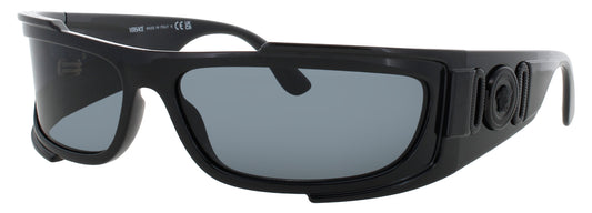 VERSACE 0VE4446 Frame BLACK Lens SMOKE