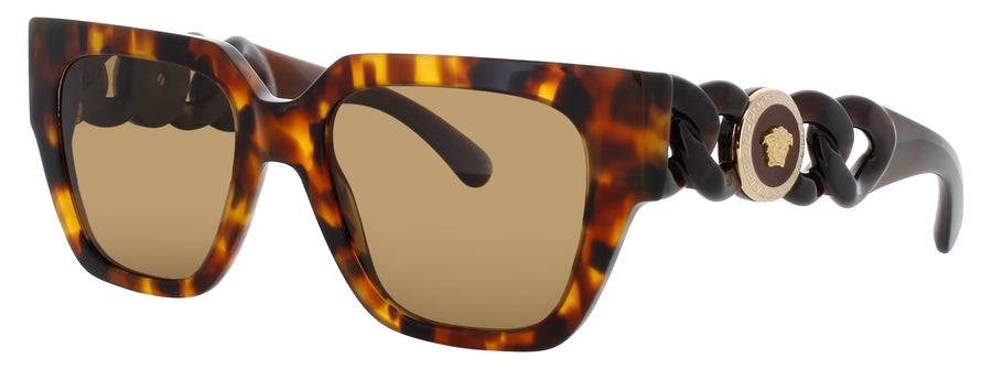 VERSACE 0VE4409 Frame HAVANA Lens BROWN POLARIZED