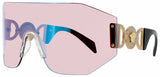 VERSACE 0VE2258 Frame GOLD/BLACK Lens PINK/BLUE