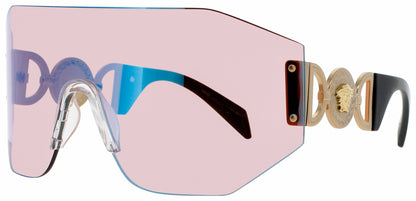 VERSACE 0VE2258 Frame GOLD/BLACK Lens PINK/BLUE