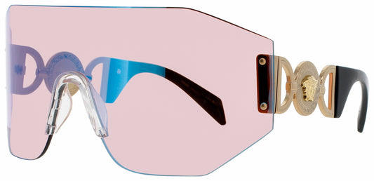 VERSACE 0VE2258 Frame GOLD/BLACK Lens PINK/BLUE