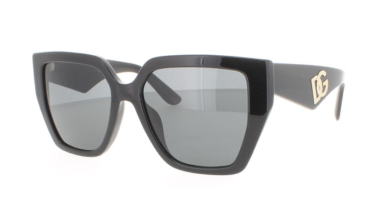 DOLCE & GABBANA 0DG4438F Frame BLACK Lens DARK GREY