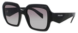 PRADA PR 28ZS Frame BLACK Lens GREY GRADIENT