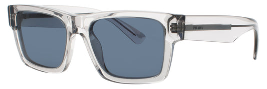 PRADA 25ZS Frame CLEAR/SILVER Lens GREY TINT
