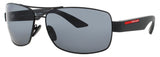 PRADA PS 50ZS Frame SHINY BLACK Lens SMOKE