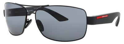 PRADA PS 50ZS Frame SHINY BLACK Lens SMOKE