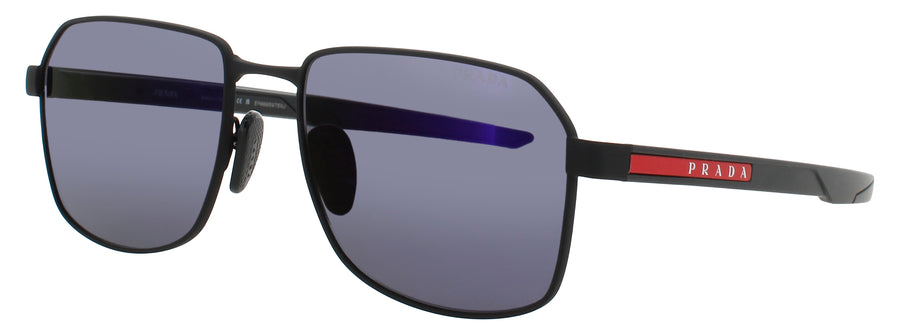 PRADA PS 54WS Frame BLACK Lens BLUE VIOLET MIRROR