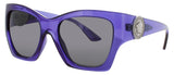 VERSACE 0VE4452 Frame VIOLET Lens SMOKE
