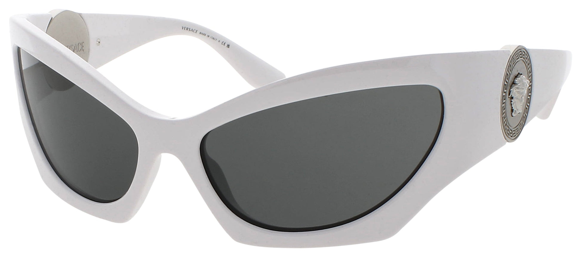 VERSACE 0VE4450 Frame WHITE Lens DARK GREY