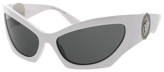 VERSACE 0VE4450 Frame WHITE Lens DARK GREY
