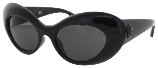 VERSACE 0VE4456U Frame BLACK Lens DARK GREY