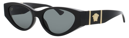 VERSACE 0VE4454 Frame BLACK Lens SMOKE