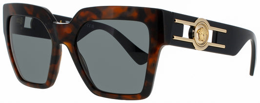 VERSACE 0VE4458 Frame HAVANA Lens DARK GREY