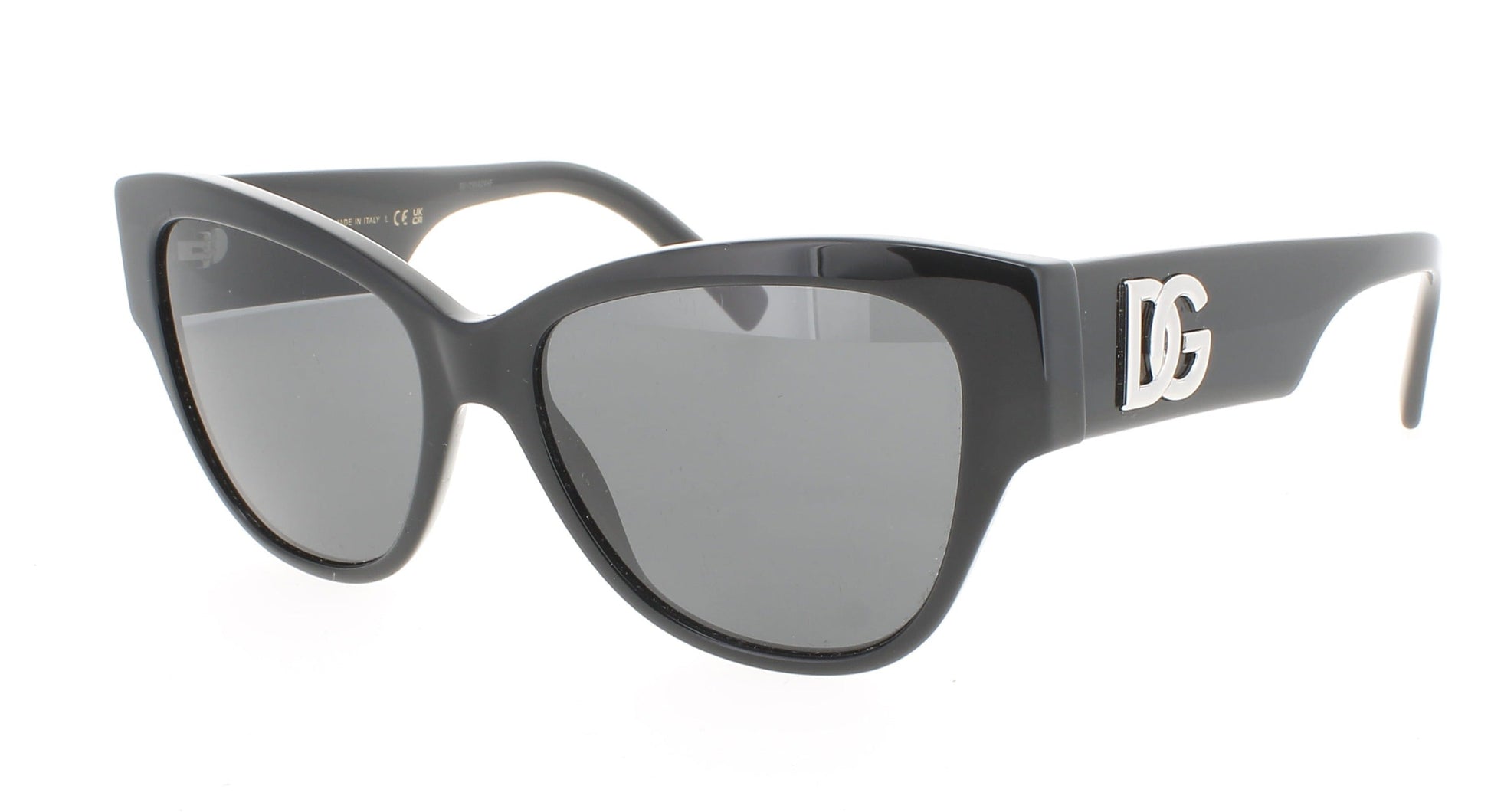 DOLCE & GABBANA 0DG4449 Frame BLACK Lens DARK GREY