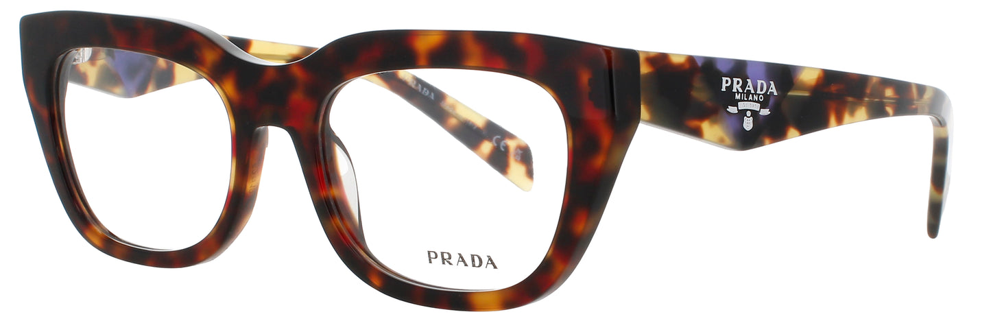 PRADA PR A06V Frame HAVANA Lens DEMO