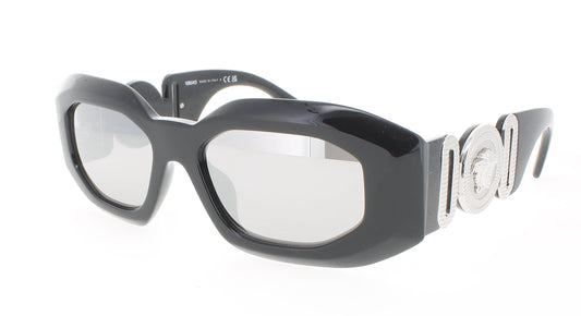 VERSACE 0VE4425U Frame BLACK Lens LIGHT GREY MIRRORED SILVER