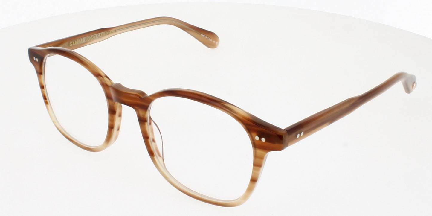 GARRETT LEIGHT RILEY Frame BLONDE TORTOISE FADE Lens DEMO