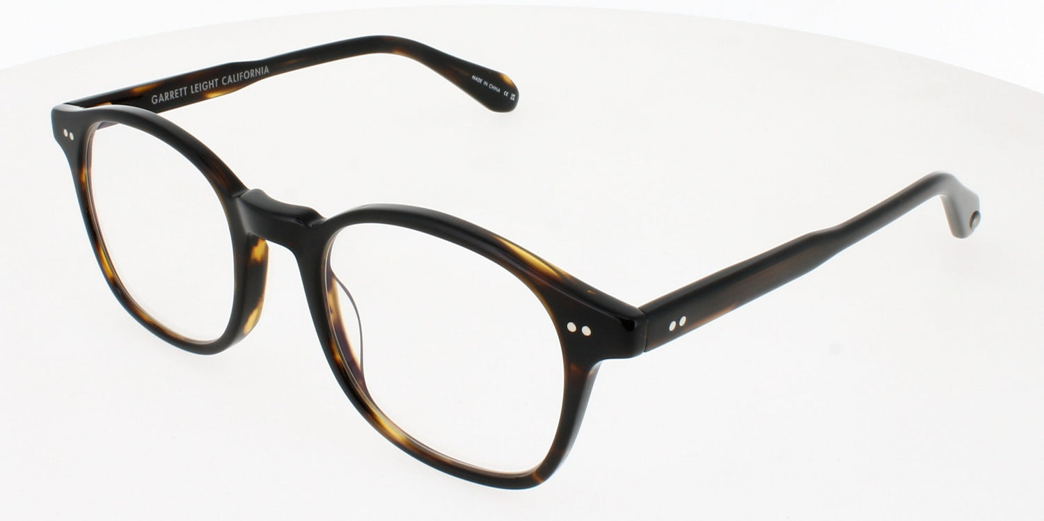 GARRETT LEIGHT RILEY Frame COFFEE TORTOISE Lens DEMO