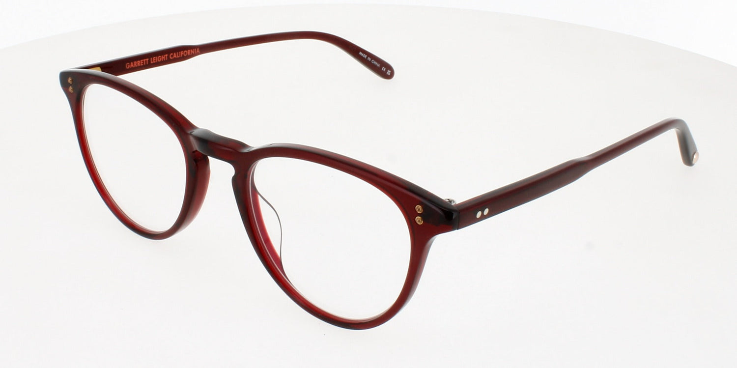 GARRETT LEIGHT ALICE Frame BIO BURGUNDY Lens DEMO