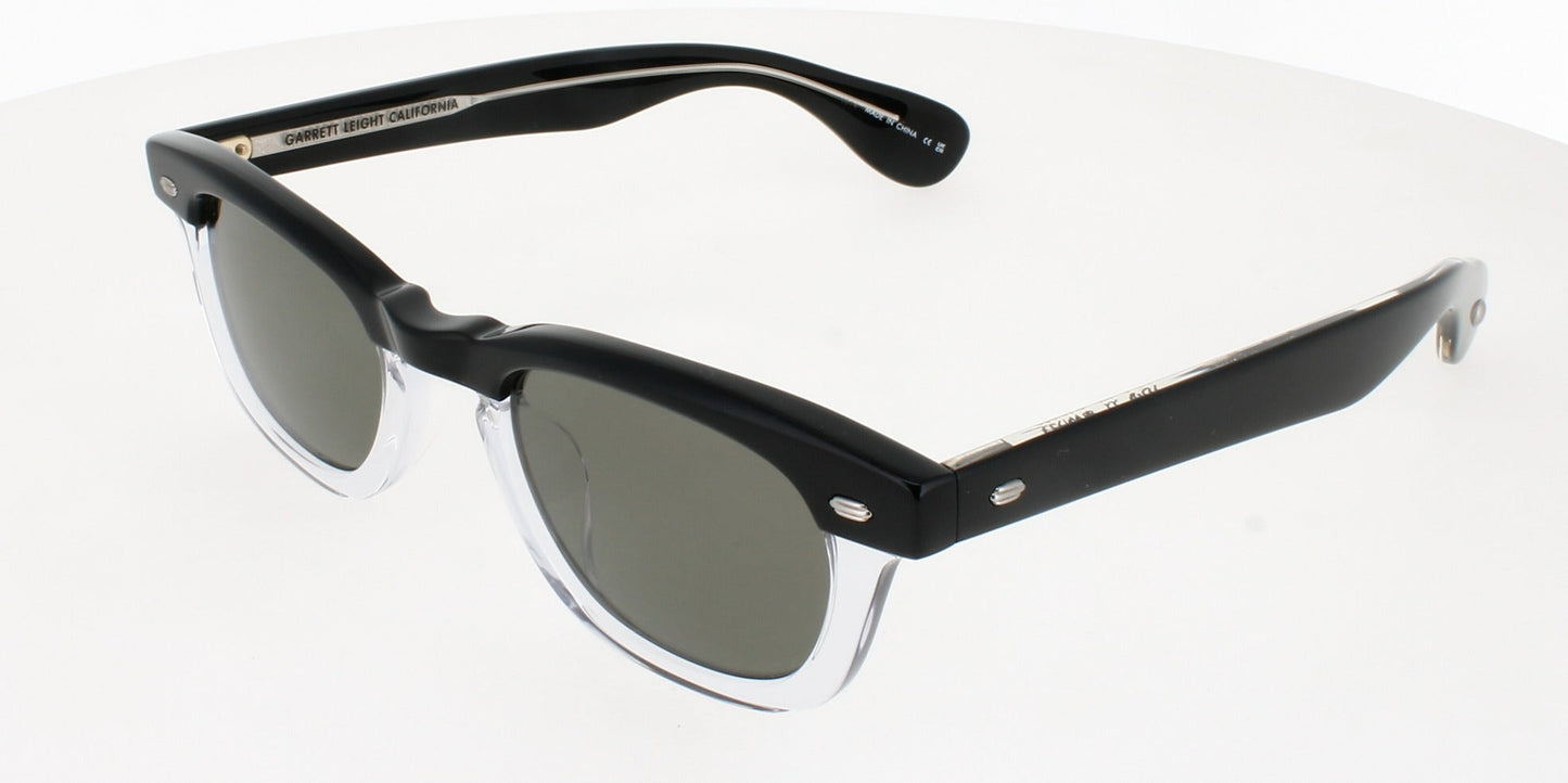 GARRETT LEIGHT LO-B Frame YING YANG Lens PURE GREY