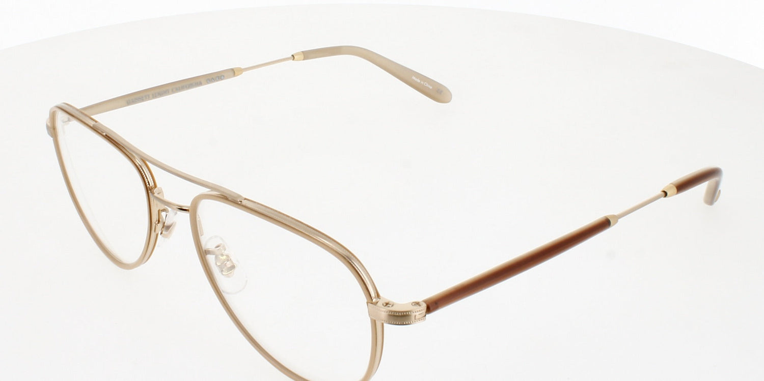 GARRETT LEIGHT LINNIE Frame PEARL BEIGE-MATTE GOLD Lens DEMO