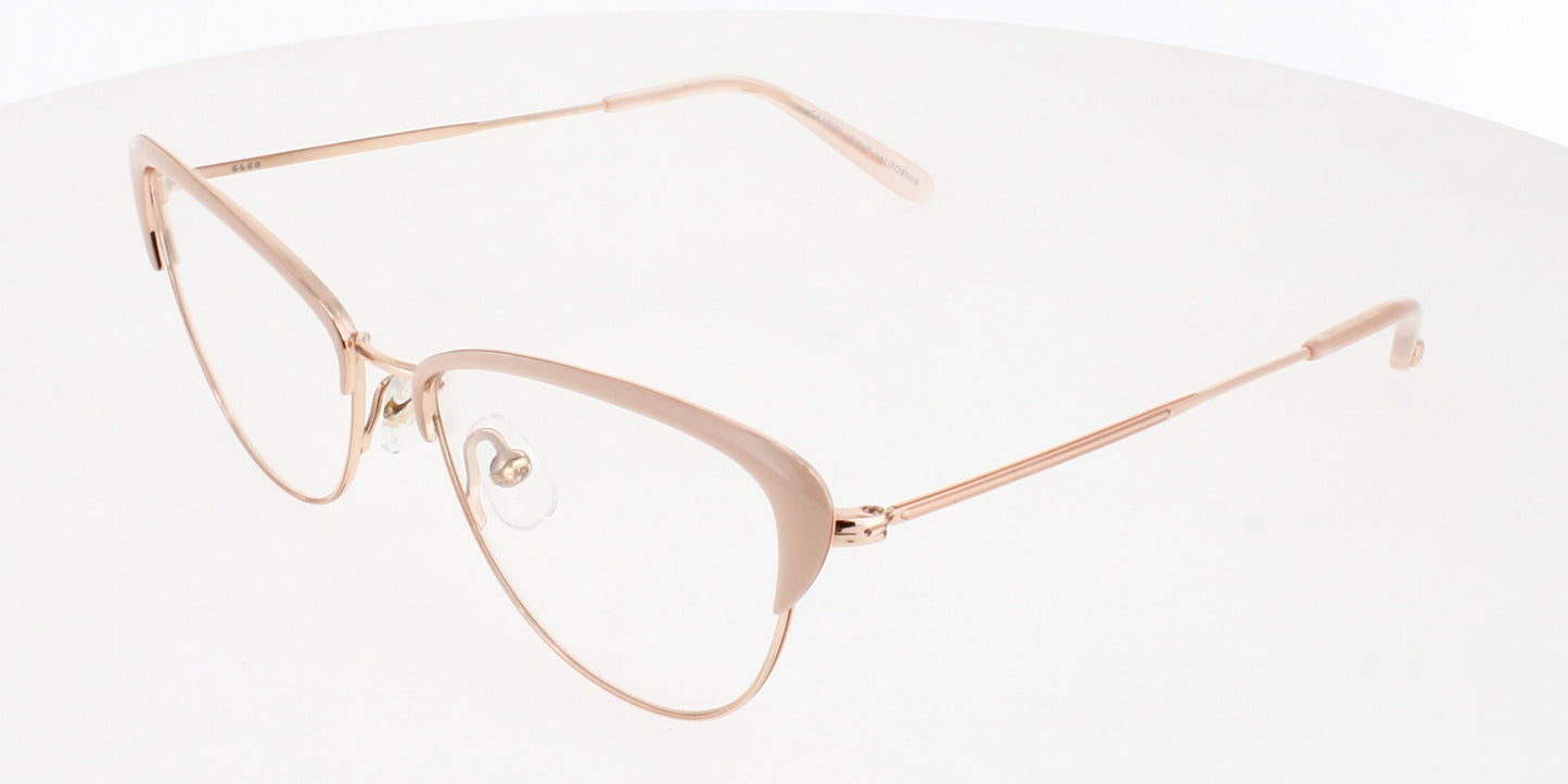 GARRETT LEIGHT VISTA Frame ROSE GOLD-PINK BLUSH Lens DEMO