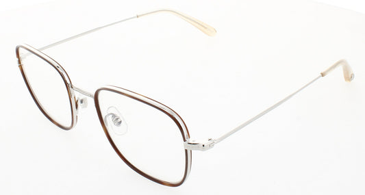 GARRETT LEIGHT PRESTON Frame SIENNA TORTOISE-SILVER-BLONDE Lens DEMO
