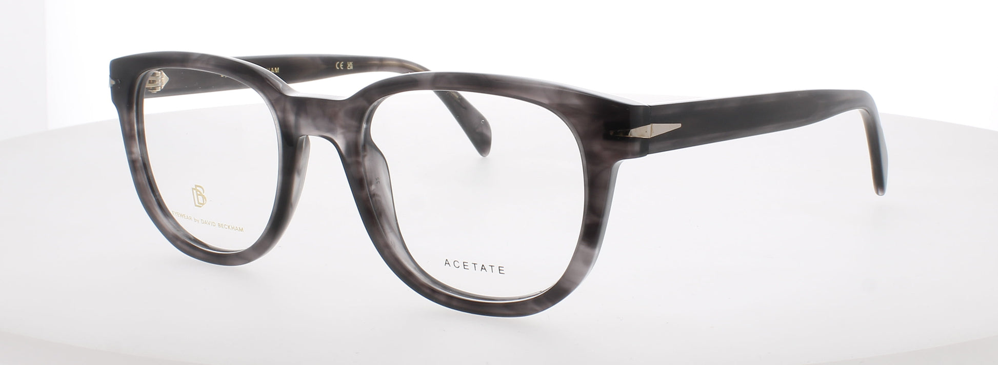 DAVID BECKHAM DB-7097 Frame GREY HORN Lens DEMO