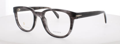 DAVID BECKHAM DB-7097 Frame GREY HORN Lens DEMO