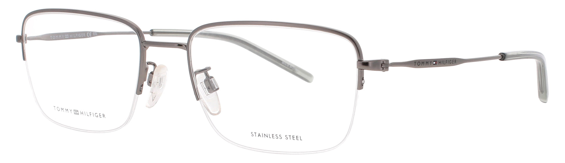 TOMMY HILFIGER TH 1935/F Frame MATTE RUTHENIUM Lens DEMO