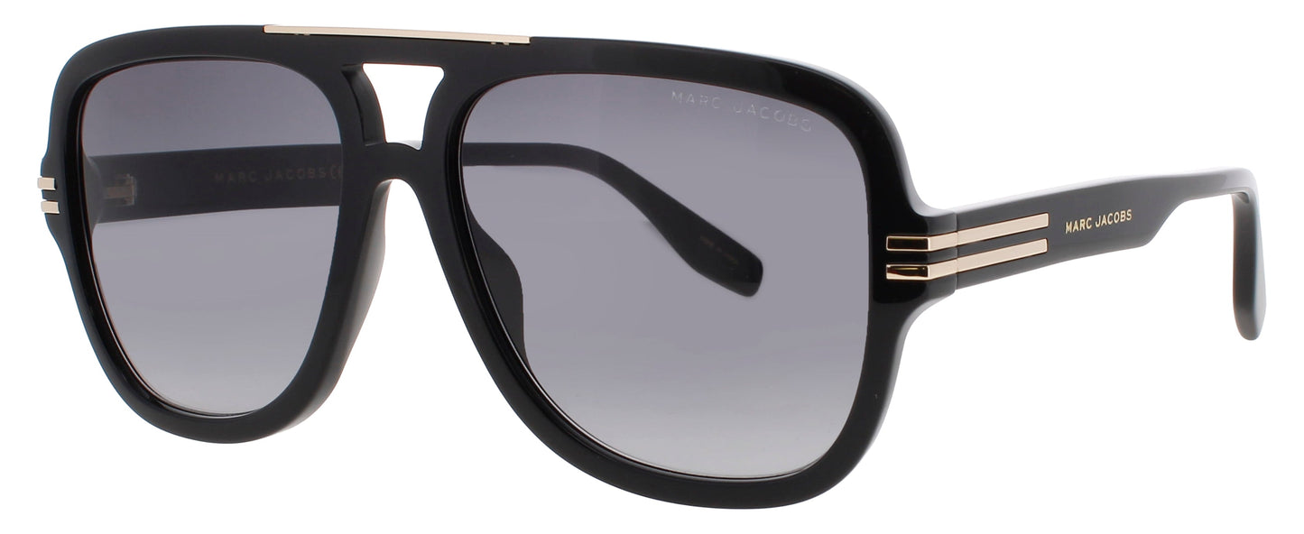 MARC JACOBS MARC-637/S Frame BLACK Lens DARK GREY
