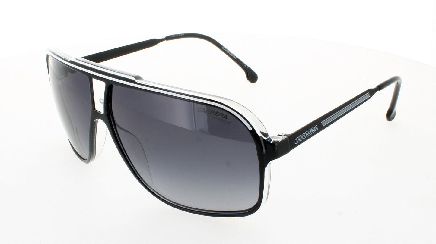 CARRERA GRAND PRIX 3 Frame BLACK WHITE Lens DARK GREY SHADED