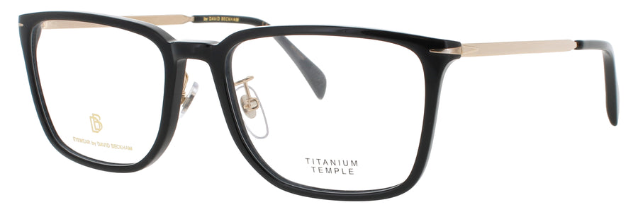 DAVID BECKHAM 1110/G Frame BLACK / GOLD Lens DEMO