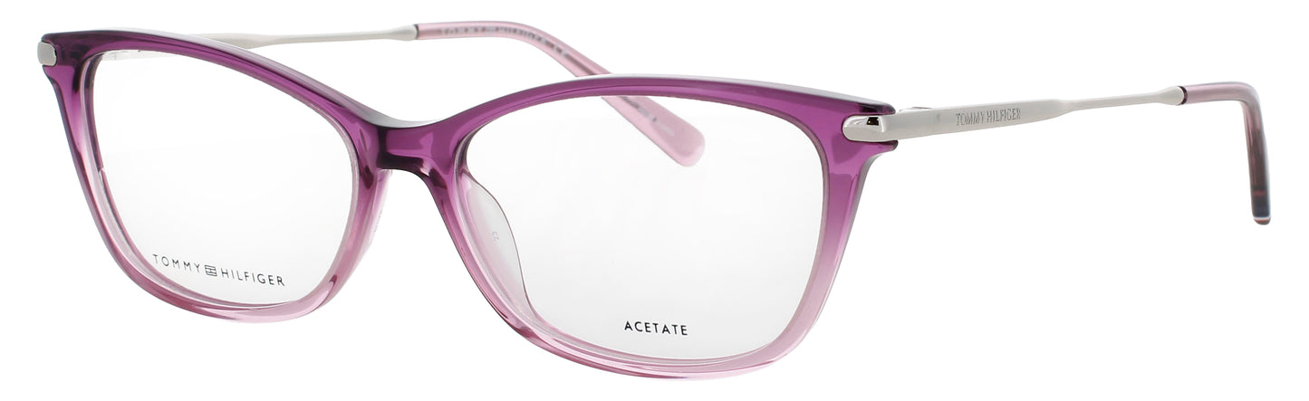 TOMMY HILFIGER TH-1961 Frame  SHADED BURGUNDY Lens DEMO