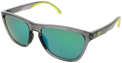 CARRERA 8058/S Frame GREY Lens GREEN MULTILAYER