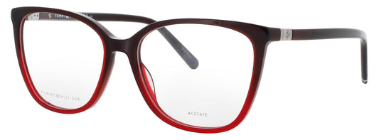 TOMMY HILFIGER TH-1963 Frame  BURGUNDY RED Lens DEMO