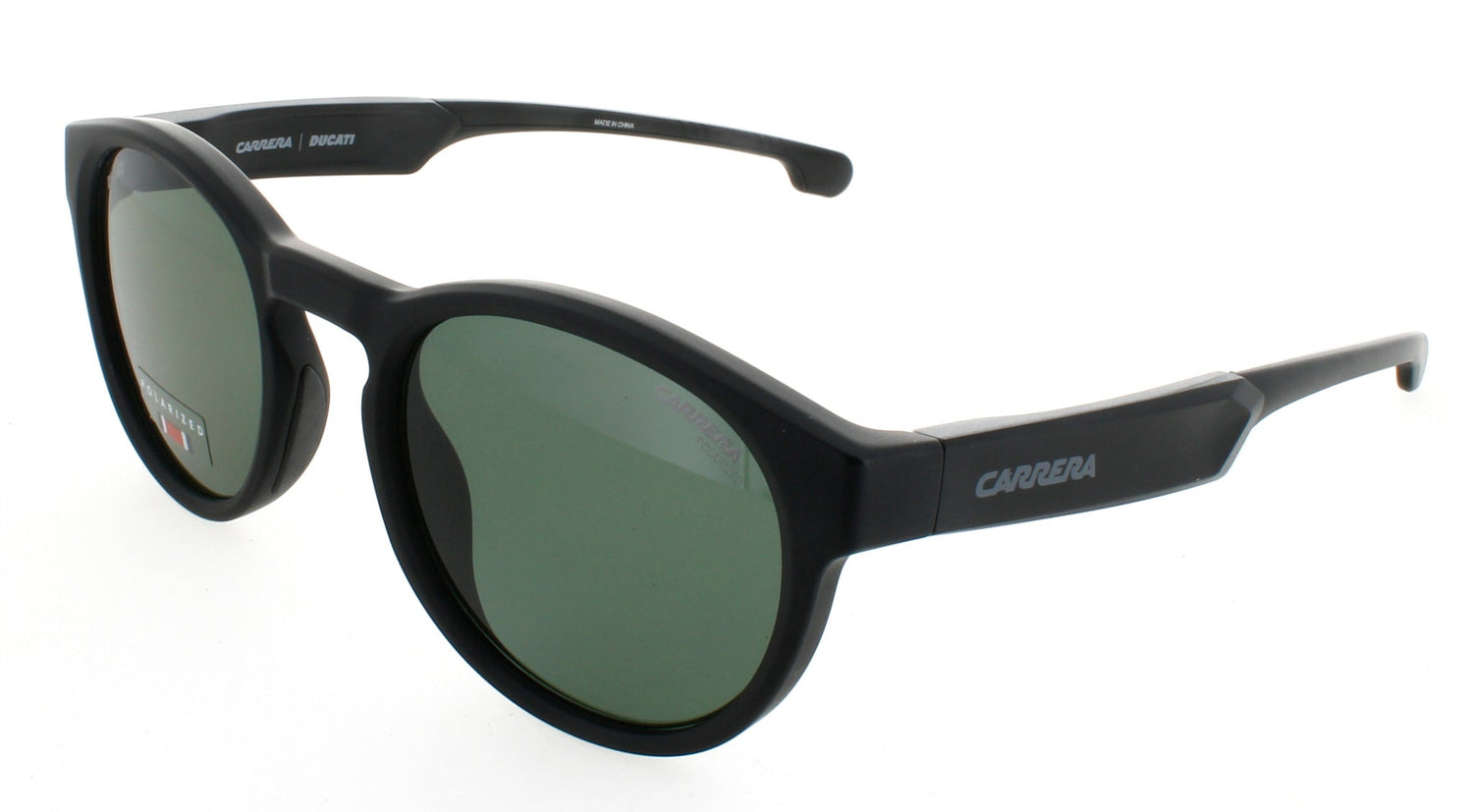 CARRERA CARDUC 012/S Frame MATTE BLACK Lens GREEN POLARIZED