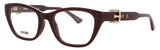 MOSCHINO MOS608 Frame BURGUNDY Lens DEMO